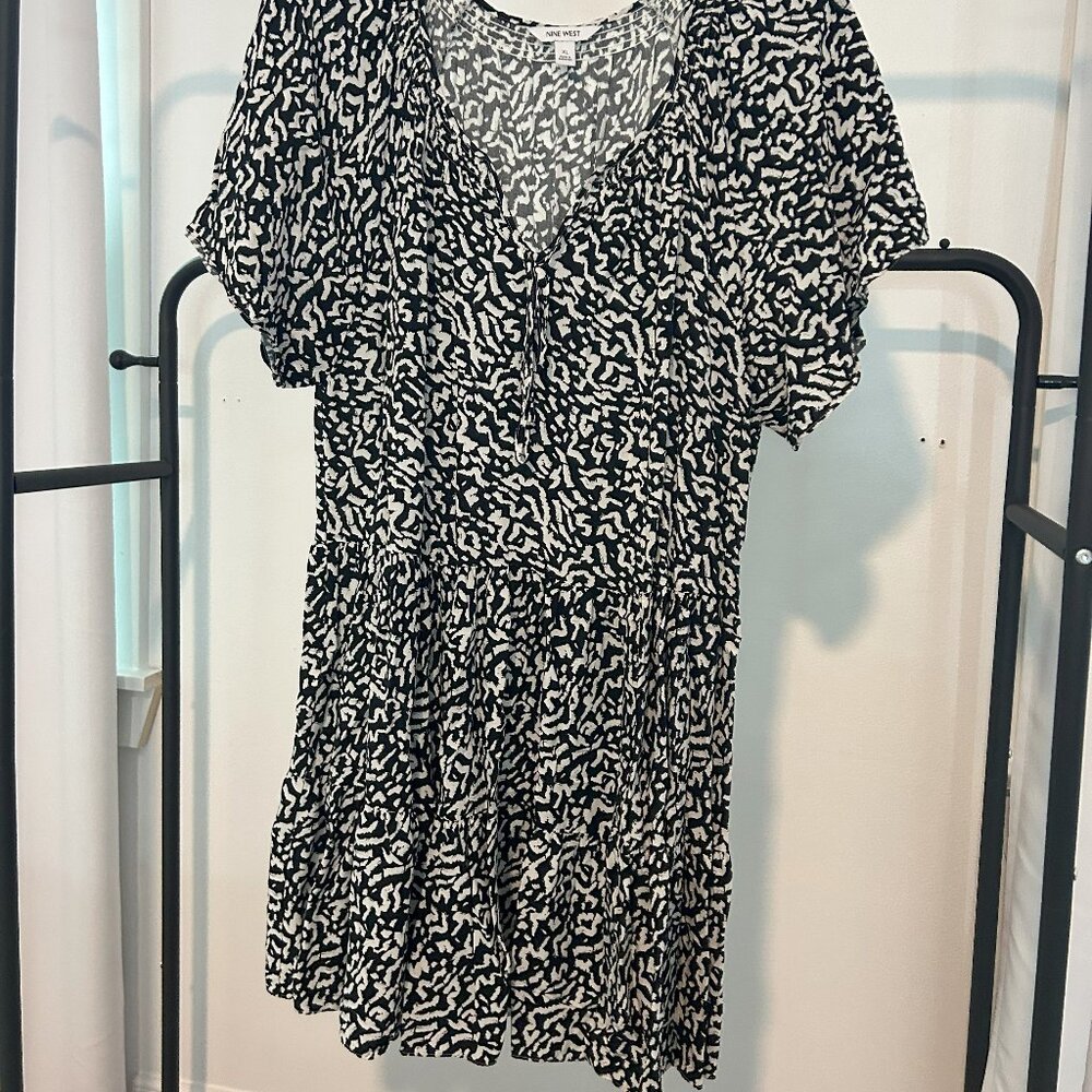 Nine West Black and White Dress